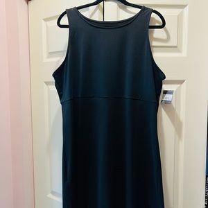 Eddie Bauer Aster Travel Collection XL Black Dress NWT
